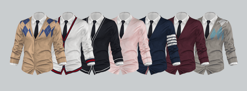 Галерея мода Кардиган Cardigan 06 #1